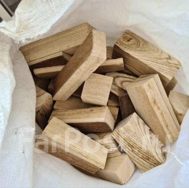 Дрова в мешках Дуб-Ясень-Сухой, в наличии. Цена: 1₽ во Владивостоке