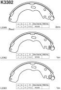  .  Mazda 626, Premacy 99-, Ford Maverick 01- K3382   K3382 
