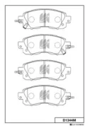 ����� ������� D1344MH ������� ��������� �������� Nissan Altima (L33) D1344M ����� ����� D1344M ����