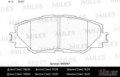 ������� ��������� �������� (��� �������) (����� Low-Metallic) (Toyota RAV4 III-IV) (TRW GDB3424) E400147 ����� ����� E400147 ����