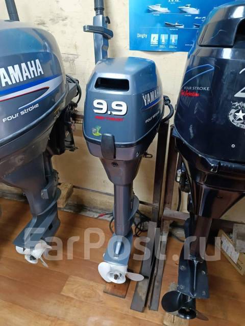 Продам лодочный мотор Yamaha 9.9 л. с. нога X HIGH Thrust, 9,90 л.с. X ...