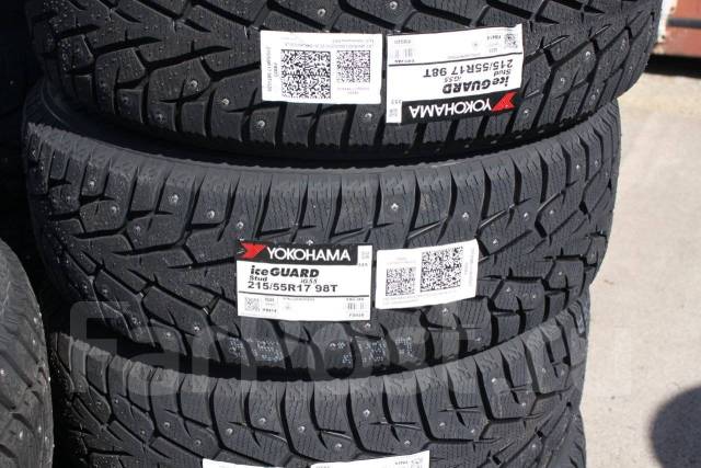 Yokohama Ice Guard Stud IG55, 225/65R17 106T XL, 17", 1 шт, 225 мм, 65 ...