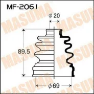 ������� ������� FB-2061 (MF-2061) Masuma (�����) MF2061 ����