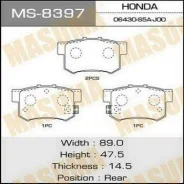 ������� ��������� PF-8397 Masuma MS8397 ����