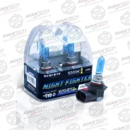 ����� ������������� HB3 12V 65W (120W) 5000K 2�� ����������. AB5005 Night Fighter Avantech AB5005 ����