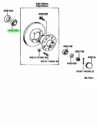 ��������� 35*65*18 90368-34001 �������� Toyota 9036834001 ����