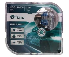 ����� ���������� HB3 12V 60W Nord YADA Extra Light +50% (2 ��. ) (Plastic case) NORD YADA ���. 907368 907368 ����