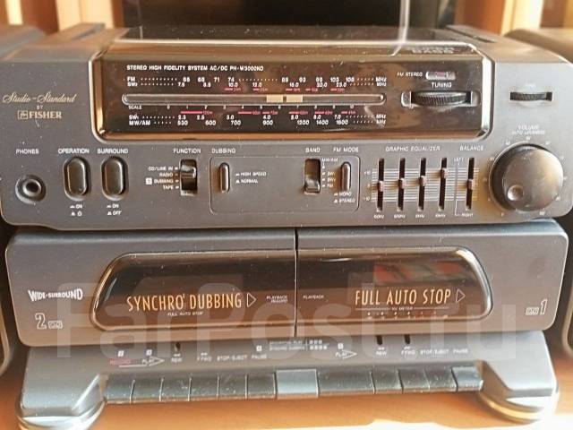 Магнитофон Фишер, б/у, в наличии. Цена: 5 000₽ во Владивостоке