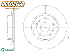���� ��������� ���. G-brake Suzuki SX4 (SED) YA11S/41S, YC11S M15A /J20A GR-20907 ����