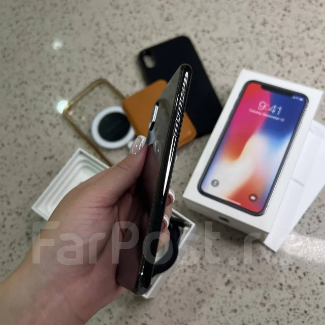 Apple iPhone X. �/�, 256 ��, �����, ������, 3G, 4G LTE, ����������, NFC ����