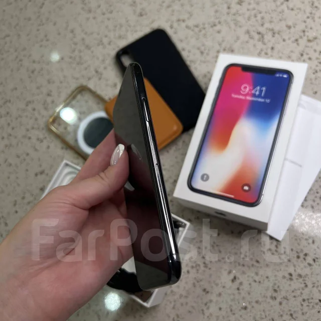 Apple iPhone X. �/�, 256 ��, �����, ������, 3G, 4G LTE, ����������, NFC ����