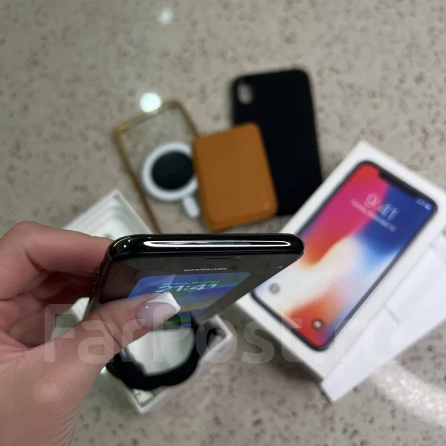 Apple iPhone X. �/�, 256 ��, �����, ������, 3G, 4G LTE, ����������, NFC ����