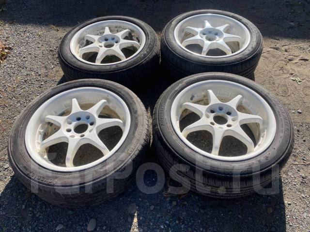 Диски R16 7j 4/100 Kosei Япония, 16", 1 шт, 4x100, 4 шт, б/у, в наличии ...