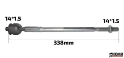 ���� ������� LR Toyota Caldina ST195 ST215 Toyota Ipsum SXM15 Toyota Vitz NCP13 NCP131 Premio Allion ZZT245 ZRT265 IST NCP60 NCP61 340mm M14*1.5 M14*1...
