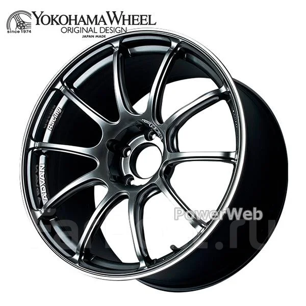 Брендовые диски Yokohama Advan Racing RZII 15X8J 4/100 +35 R15 NEW, 15 ...