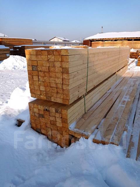 Брусок 50*70*4000 Ель, лиственница 1-2 сорт, в наличии. Цена: 250₽ в ...