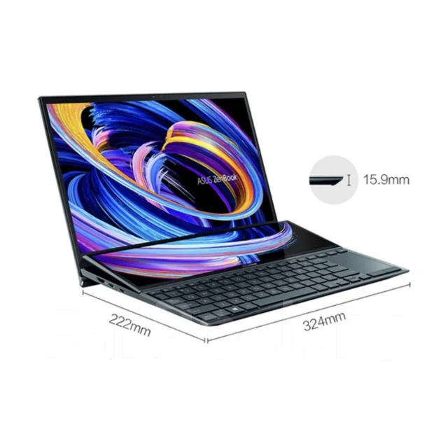 Asus ZenBook 14 OLED. 14", 2,8����, ��� 16 ��, ���� 512���, WiFi: 1, Bluetooth: 1, ����������� �� 7��. ��� ����� �� ������������ ����