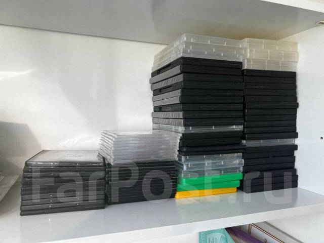 Коробка для DVD, CD, новый, в наличии. Цена: 200₽ во Владивостоке