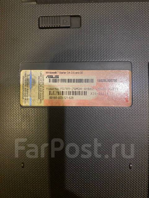 Asus Eee PC. 10.1", 2,4����, ��� 8 ��, ���� 500���, WiFi: 1, Bluetooth: 1, ����������� �� 3��. ����