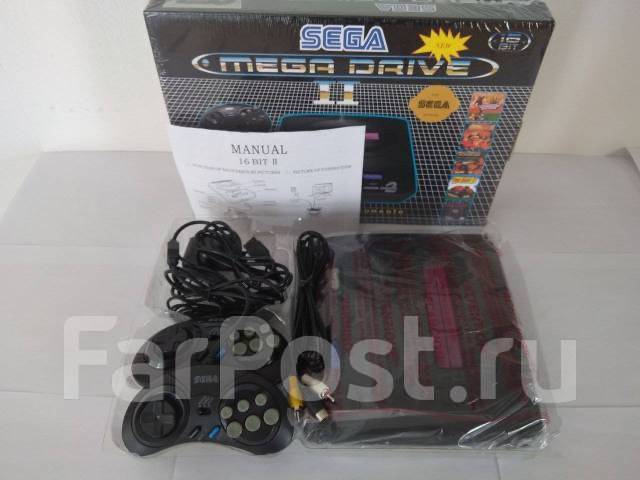 Приставка Sega mega drive 2 + картридж Spider man, новый, в наличии ...