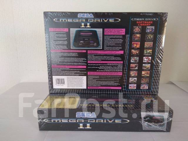 Приставка Sega mega drive 2 + картридж Spider man, новый, в наличии ...