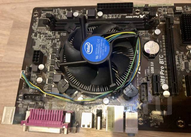 Материнская плата ASRock H81 Pro BTC, Socket LGA1150, чипсет Intel H81 ...