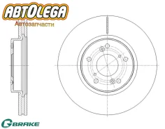 ���� ��������� �����. G-brake Honda Accord CR (13-) Vezel/HR-V (13-) GR-21586 ����