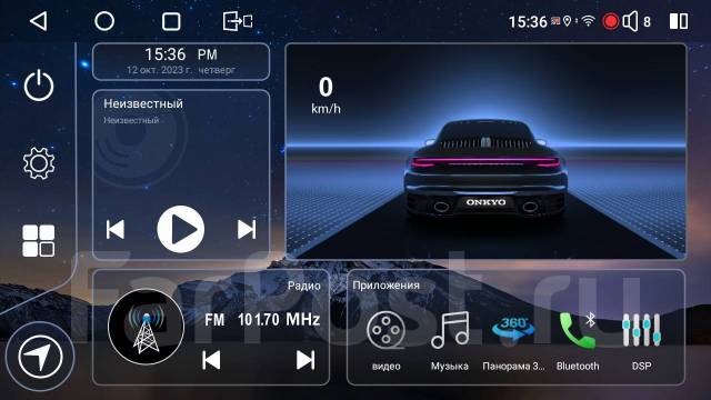 Универсальная магнитола 9 дюймов Onkyo X-QD1800-A9 2K 2000*1200, другой ...