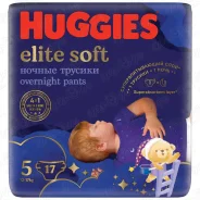 �������-���������� ������ HUGGIES elite soft 5 12-17�� 17�� ����