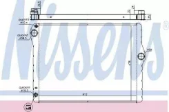 �������� ���������� ��������� Nissens 60776 60776 ����