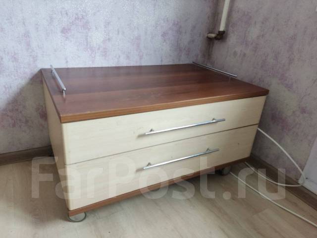 Комод на колёсах, 60,0 см, 40,0 см, 80,0 см, б/у, в наличии. Цена: 1 ...