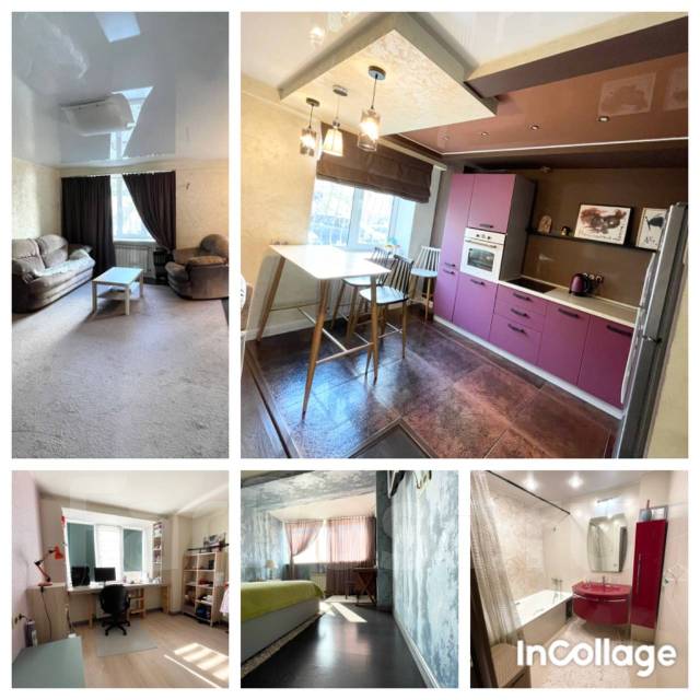 Меняю 3 комнатную квартиру 78 кВ, на гостинку, от частного лица ...