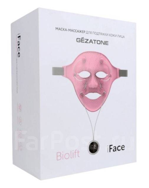 Маска для микротоковой терапии лица Biolift iFace, Gezatone, новый, в ...