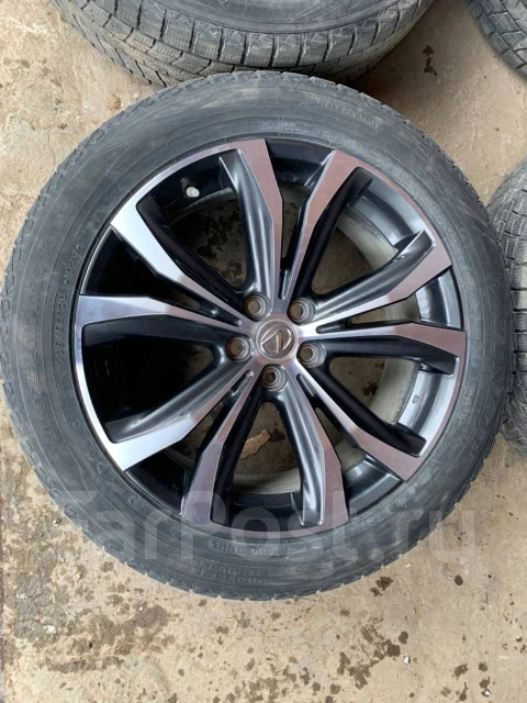 Комплект колёс: диски Lexus RX 200T и шины Dunlop 235/55/20, 20