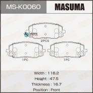 ������� ��������� Hyundai I10 -10 �������� �����. Masuma MSK0060 MSK0060 ����