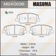 ������� ��������� Hyundai KIA I30/Genesis/Optima 08- �����. Masuma MSK0036 MSK0036 ����