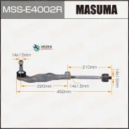 ���� ������� BMW X1(F48)/X2(F39) ����. (� ������������) Masuma MSSE4002R MSSE4002R ����