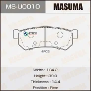 ������� ��������� Chevrolet Lacetti Nubira 05- ����. Masuma MSU0010 MSU0010 ����