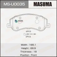 ������� ��������� FORD Transit -14 �������� �����. Masuma MSU0035 MSU0035 ����