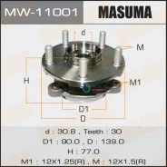 ������� ������ Toyota Auris/Avensis/Corolla/Harrier/�MARK X/RAV4/NX200 06- �����. � ��� Masuma MW11001 MW11001 ����