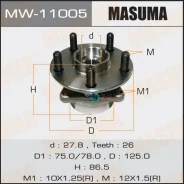 ������� � ����������� Toyota Prius �����. Masuma MW11005 MW11005 ����