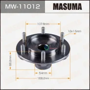 ������� Masuma front Toyota LAND Cruiser Prado 120/150 Masuma MW11012, �������� MW11012 ����