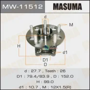 ��������� ���� Masuma rear Toyota RAV4 / ACA21L Masuma MW11512, ������ MW11512 ����