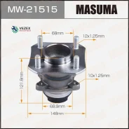 ������� � ����������� Nissan Tiida ����. Masuma MW21515 MW21515 ����