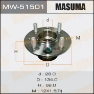 ������� ������ Honda FIT/JAZZ 01- ���. Masuma MW51501 MW51501 ����