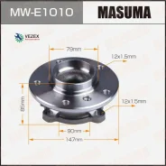������� � ����������� BMW 1(E81)/3(E90) Masuma MWE1010 MWE1010 ����