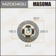 ���� ��������� Masuma 225*150*22*24.3 (1/10) Masuma MZD040U MZD040U ����