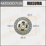 ���� ��������� Mazda/Mitsubishi 222x150x22x24.3 Masuma MZD007US MZD007US ����