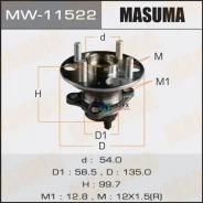 ������� ������ Toyota Yaris 00- ���. � ��� Masuma MW11522 MW11522 ����