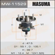 ������� ������ Toyota Yaris -16 ����. Masuma MW11529 MW11529 ����
